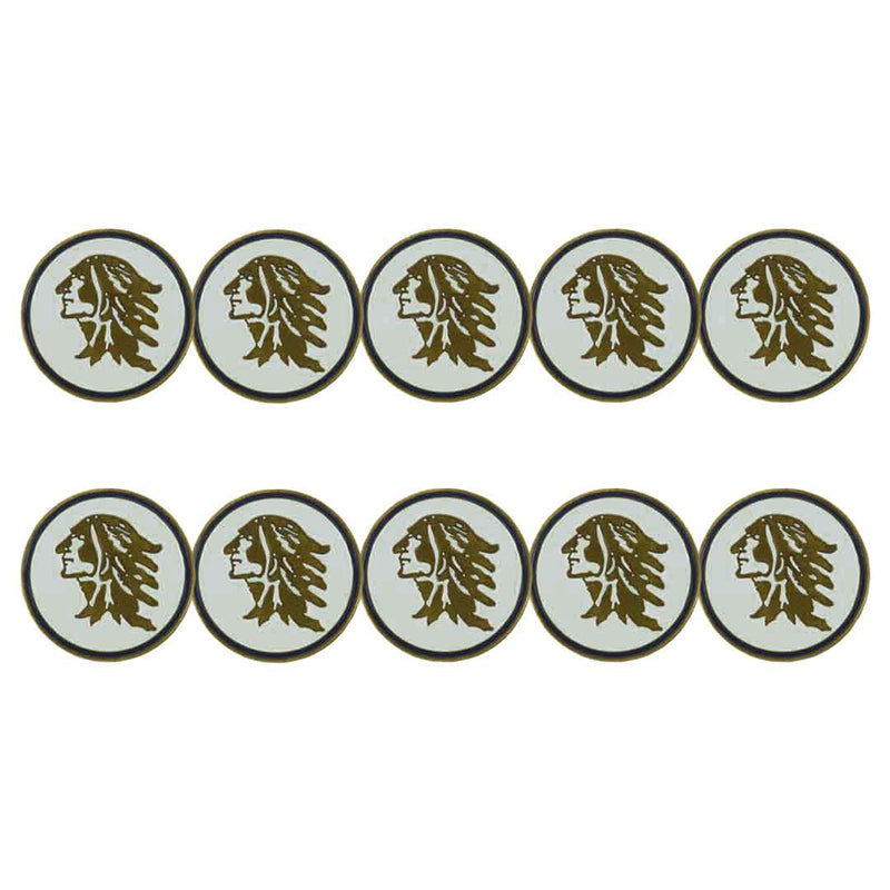 ahead - Kanawaki Golf Club Ball Markers (BM4R KANAWAKI-WHT)