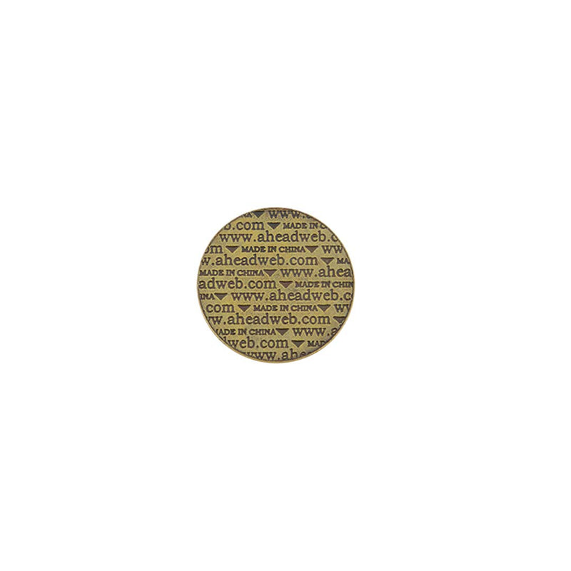 ahead - Katepwa Beach Golf Club Ball Markers (BM4R KATEPWA - BRASS)