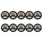 ahead - Langara Golf Club Ball Markers (BM4 LANG - NVYWHT)