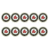 ahead - Lanigan Golf and Country Club Ball Markers (BM4R LANIGAN - BLKWHT)