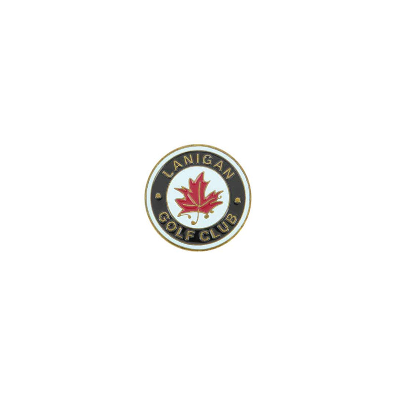 ahead - Lanigan Golf and Country Club Ball Markers (BM4R LANIGAN - BLKWHT)