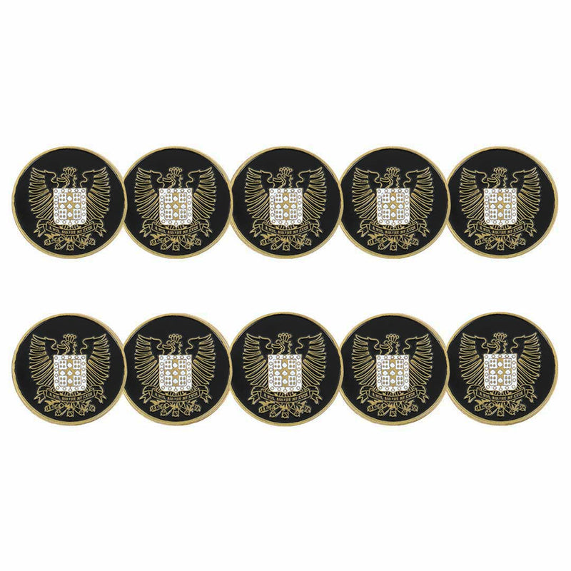 ahead - Laval Sur Le Lac Golf Ball Markers (BM4R LANAL - BLK)