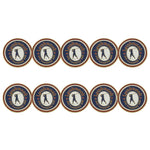 ahead - Lynbrook Golf and Country Club Ball Markers (BM LYN BROOK - NVYWHT)