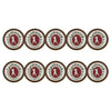 ahead - Lynbrook Golf and Country Club Ball Markers (BM LYN BROOK -WHTRED)