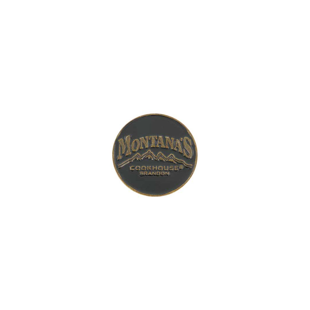 ahead - Montana's Cookhouse Brandon Golf Ball Markers (BM4R MULLDR - BLK)