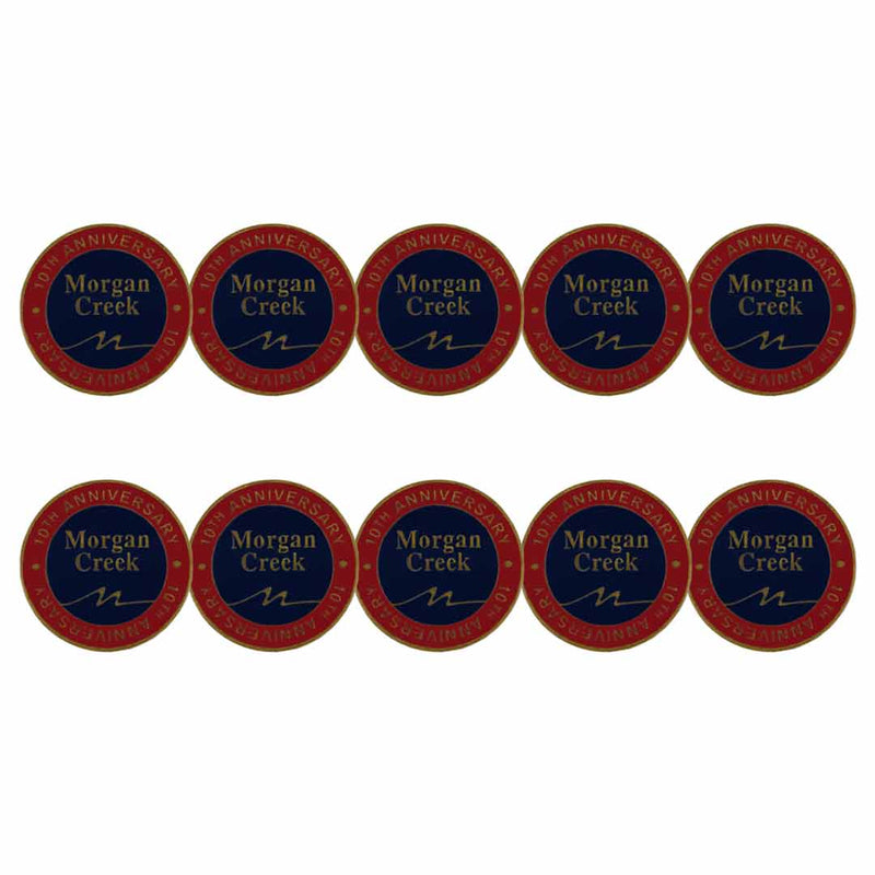 ahead - Morgan Creek Golf Course 10th Anniversary Ball Markers (BM4R MORGAN CR-NVY)