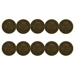 ahead - Morgan Creek Golf Course 10th Anniversary Ball Markers (BM4R MORGANCR-BRSS)