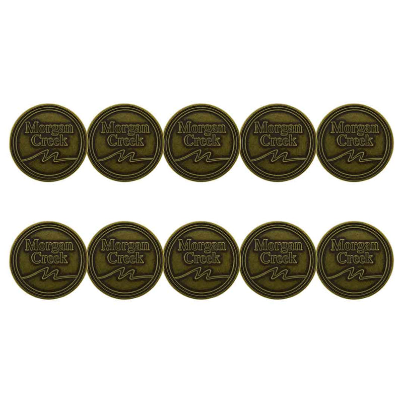 ahead - Morgan Creek Golf Course Ball Markers (BM4 MORGAN - BRASS)