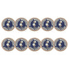 ahead - Mount Brenton Golf Club Ball Markers (BM4 MTBRE - BLU)