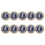 ahead - Mount Brenton Golf Club Ball Markers (BM4 MTBRE - BLU)