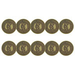 ahead - Mount Brenton Golf Club Ball Markers (BM4 MTBRE - BRASS)