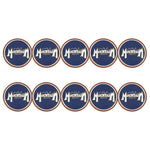 ahead - Mountain Golf & C.C Golf Ball Markers (BM4 MOUNT - NVY)