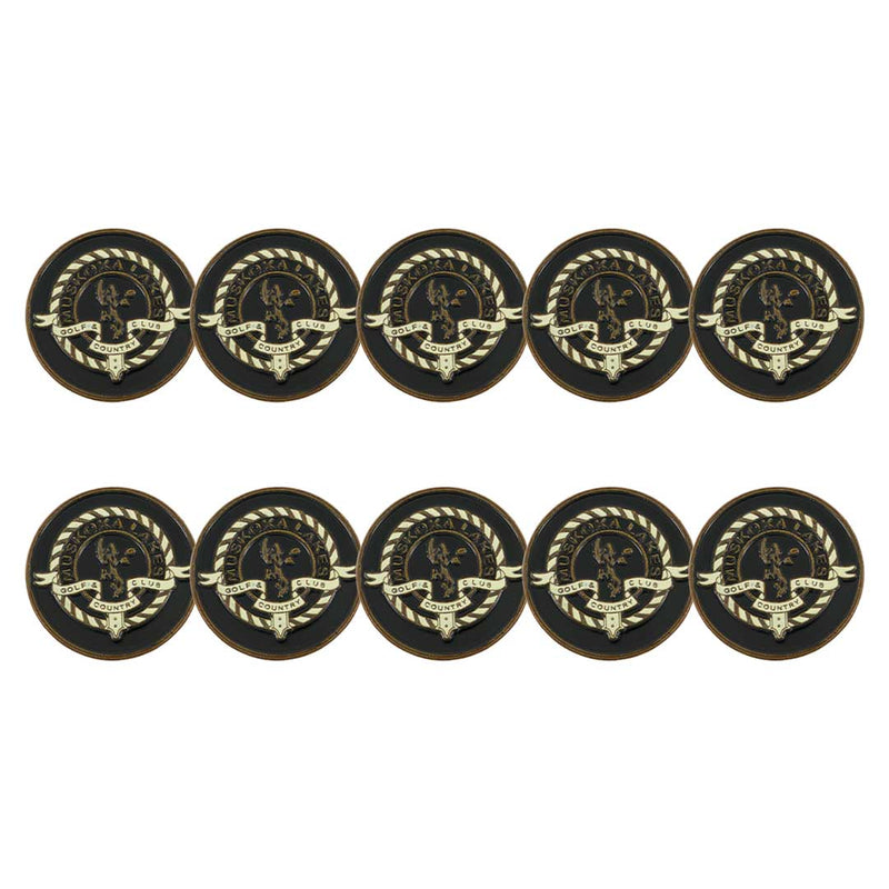 ahead - Muskoka Lakes Golf & Country Club Ball Markers (BM4R MUSKOK - BLK)