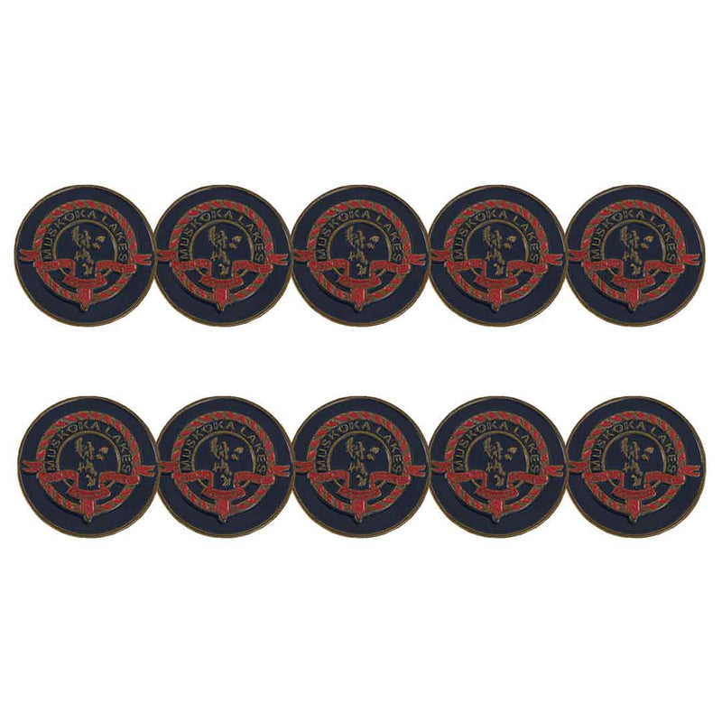 ahead - Muskoka Lakes Golf & Country Club Ball Markers (BM4R MUSKOK - NVY)