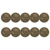 ahead - Nanton Golf Club Ball Markers (BM4R NANTON-BRSS)