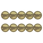 ahead - Nationwide Tour Golf Ball Markers (BM4 NATWIDE - BRASS)