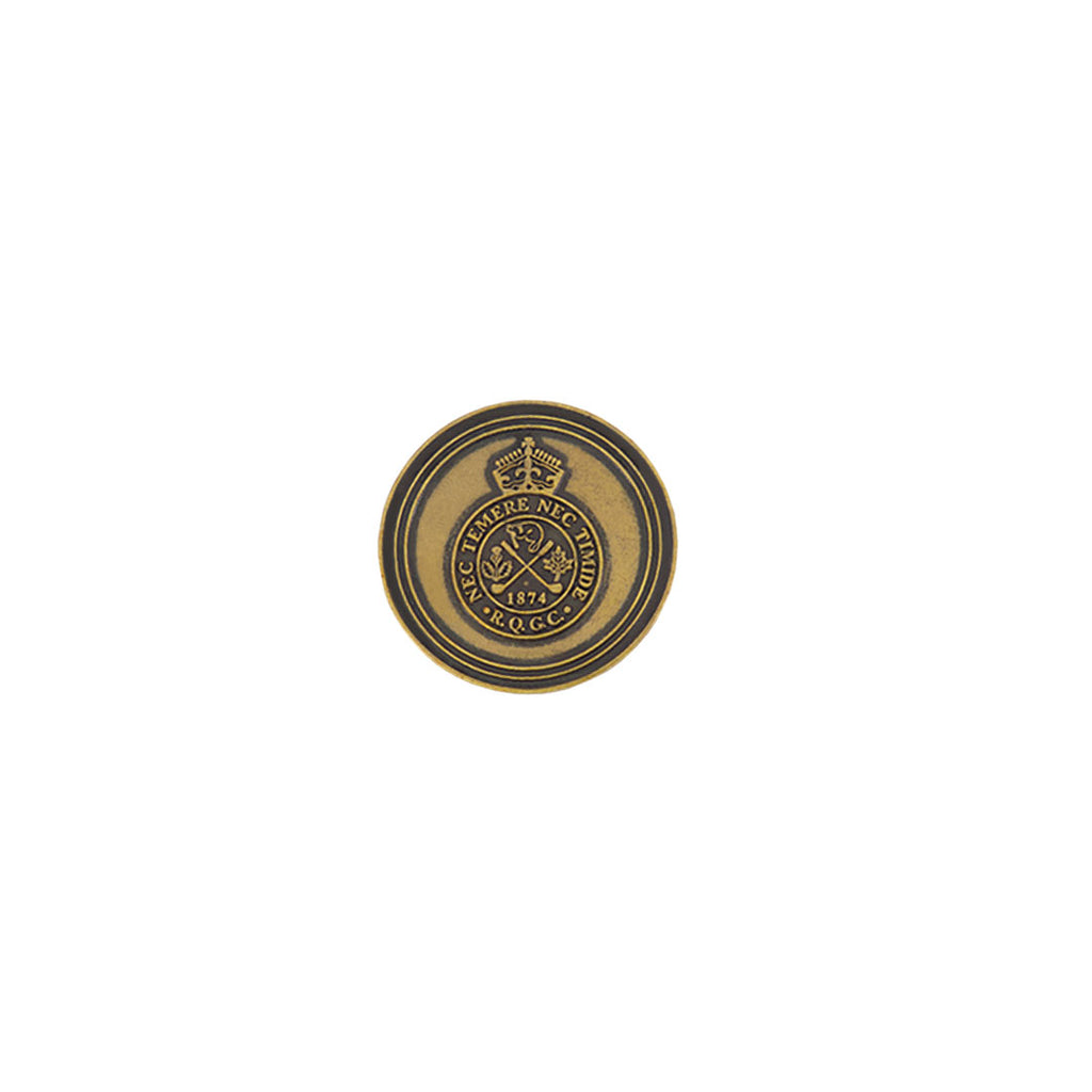 forward - Marqueurs de balle de golf du Club de Golf Royal Québec (BM4 CIU BRO - BRASS) 