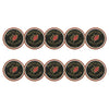 ahead - North Bay Golf & Country Club Ball Markers (BM4R NGBC NORTHBAY - BLKRED)