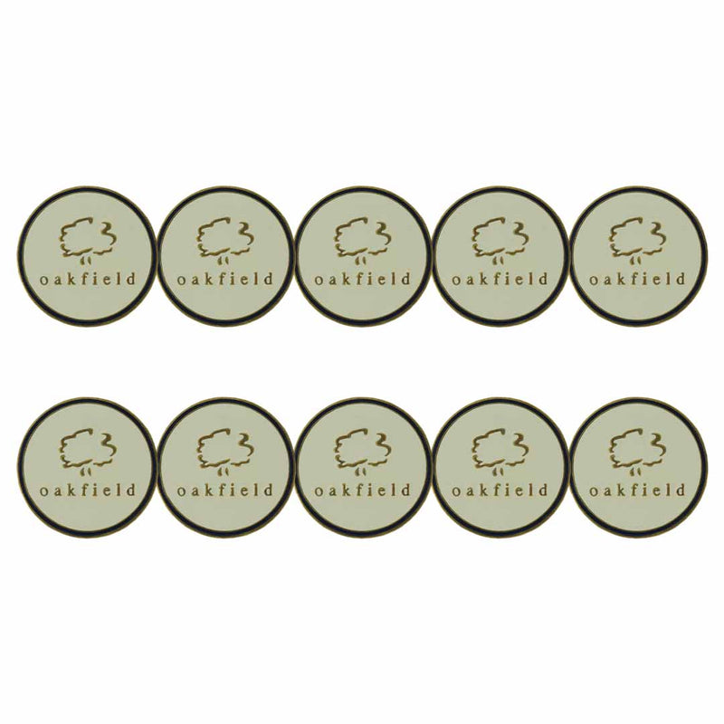 ahead - Oakfield Golf & Country Club Ball Markers (BM4R OAKFIELD - CRM)