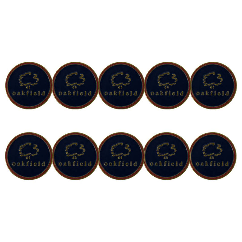 ahead - Oakfield Golf & Country Club Ball Markers (BM4R OAKFIELD - NVY)