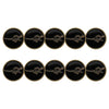 forward - Marqueurs de balle de club de golf Pheasant Run (BM4 PHEAS - BLK) 