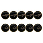 forward - Marqueurs de balle de club de golf Pheasant Run (BM4 PHEAS - BLK) 