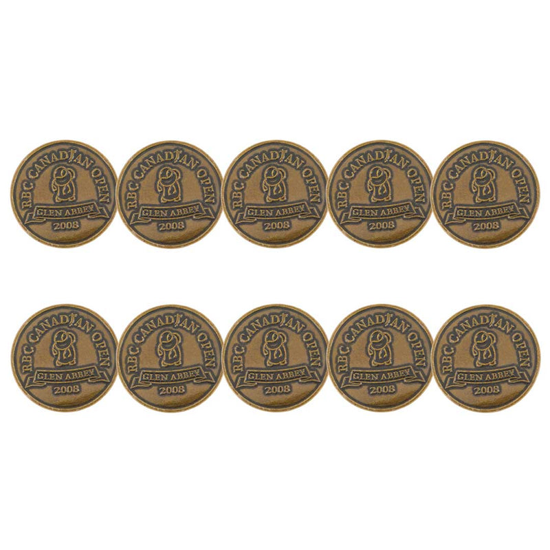 ahead - RBC Canadian Open Golf Ball Markers (BM4R GLENA2-BRSS)