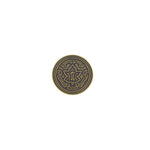 ahead - Respice Finem The Toronto Golf Club Ball Markers (BM4 DOVGR - BRASS)