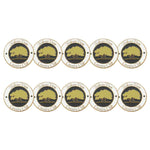 ahead - Rideau View Golf Club Ball Markers (BM4 RIDE - WHTBLK)