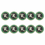 ahead - River View Golf Club Ball Markers (BM RIVERV - GRNBLK)