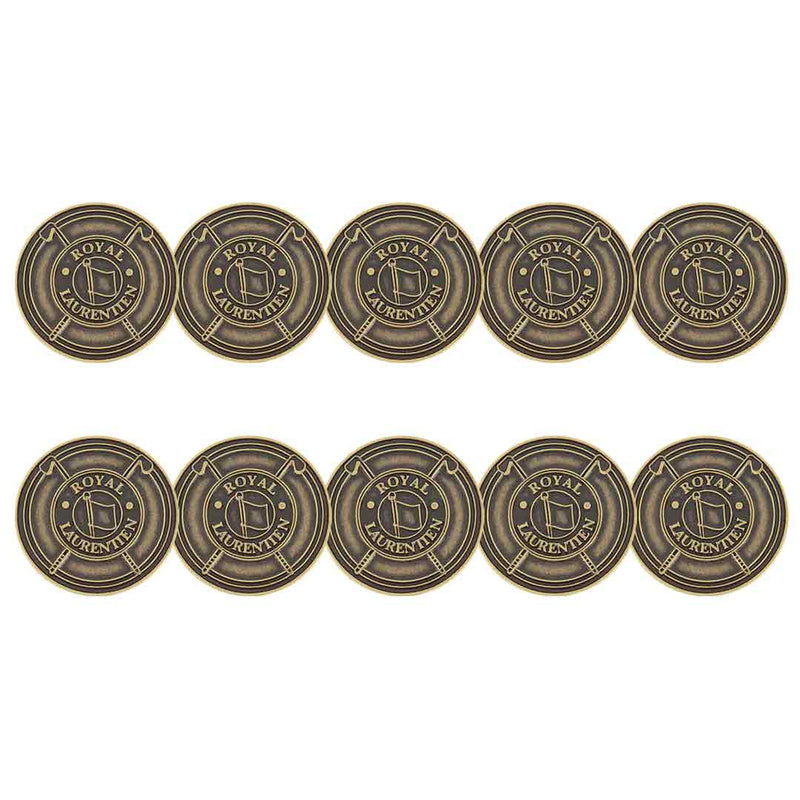 ahead - Royal Laurentien Golf Ball Markers (BM2 ROYLAU - BRASS)