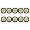 ahead - Royal Regina Golf Club Ball Markers (BM4RREGI-BLK-WHT-GOLD)