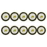 ahead - Royal Regina Golf Club Ball Markers (BM4RREGI-BLK-WHT-GOLD)