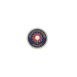 ahead - Southwood Daisy Golf Ball Markers (BM4R SOUTH - NVYRED)