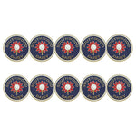 ahead - Southwood Daisy Golf Ball Markers (BM4R SOUTH - NVYRED)