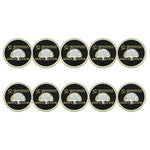 ahead - St. Boniface Golf Club Ball Markers (BM4R BONAF 1 - BLK)