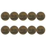 ahead - St. Boniface Golf Club Ball Markers (BM4R ST BONI-BRSS)