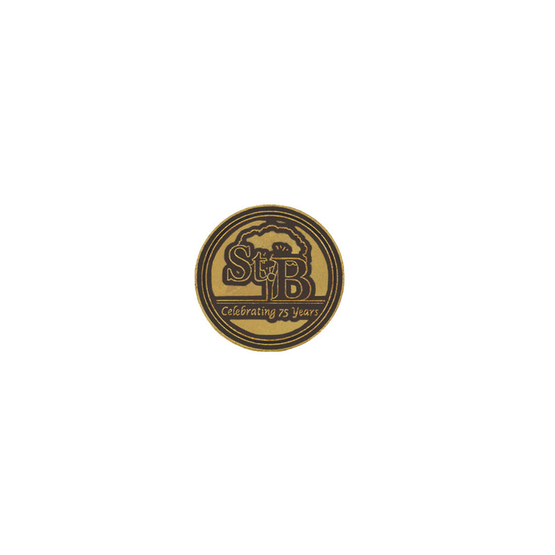 ahead - St. Boniface Golf Club Ball Markers (BM4R STBONZ (75 YRS) - BRASS)