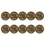 ahead - St. Boniface Golf Club Ball Markers (BM4R STBONZ (75 YRS) - BRASS)