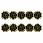 ahead - St. Charles Country Club Golf Ball Markers (BM4 ST. CHAR-BLK-WHT)