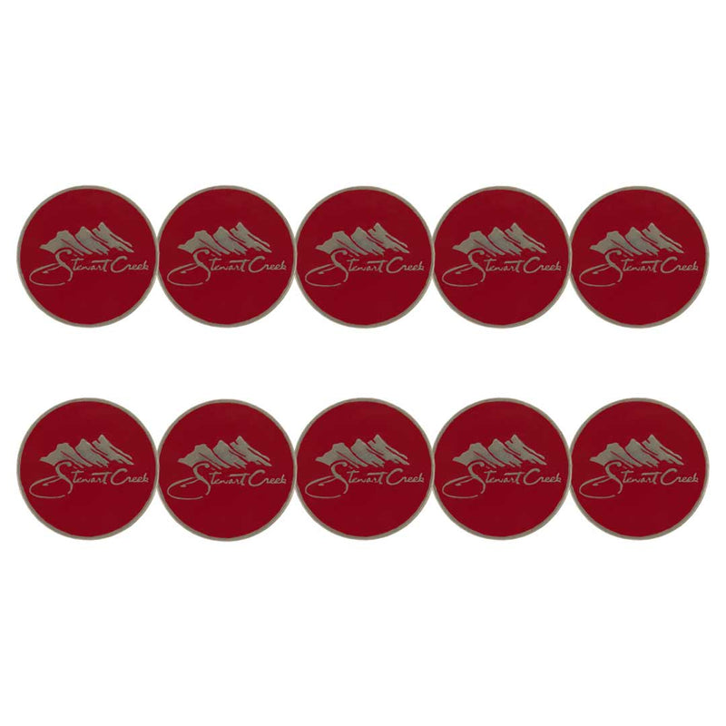 ahead - Stewart Creek Golf & Country Club Ball Markers (BM4R STEW - RED)