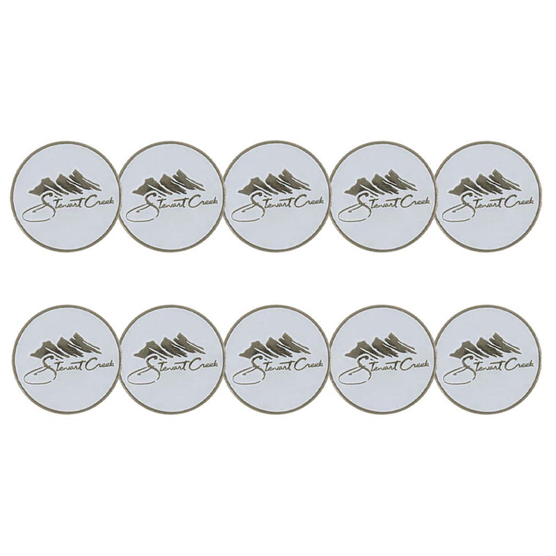 ahead - Stewart Creek Golf & Country Club Ball Markers (BM4R STEW - WHT)