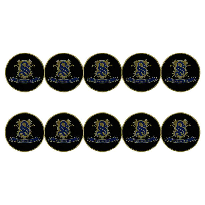 ahead - Summerlea Golf & Country Club Ball Markers (BM4 JV GOLF - BLK)