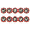 ahead - Sunningdale Golf & Country Club Ball Markers (BM4R SUN 2 - BLKREDGRY)