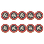 ahead - Sunningdale Golf & Country Club Ball Markers (BM4R SUN 2 - BLKREDGRY)