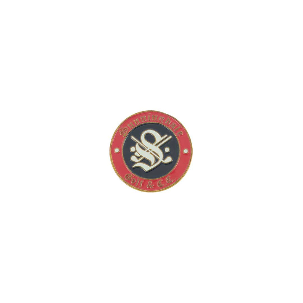 ahead - Sunningdale Golf & Country Club Ball Markers (BM4R SUN 2 - BLKREDGRY)