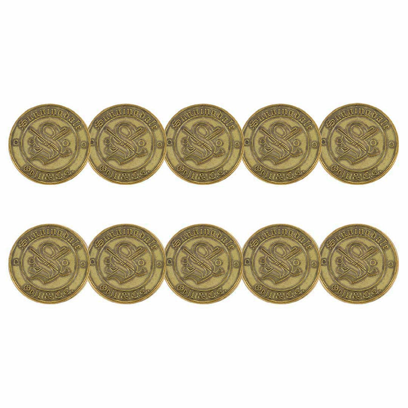 ahead - Sunningdale Golf & Country Club Ball Markers (BM4R SUN 2 - BRASS)