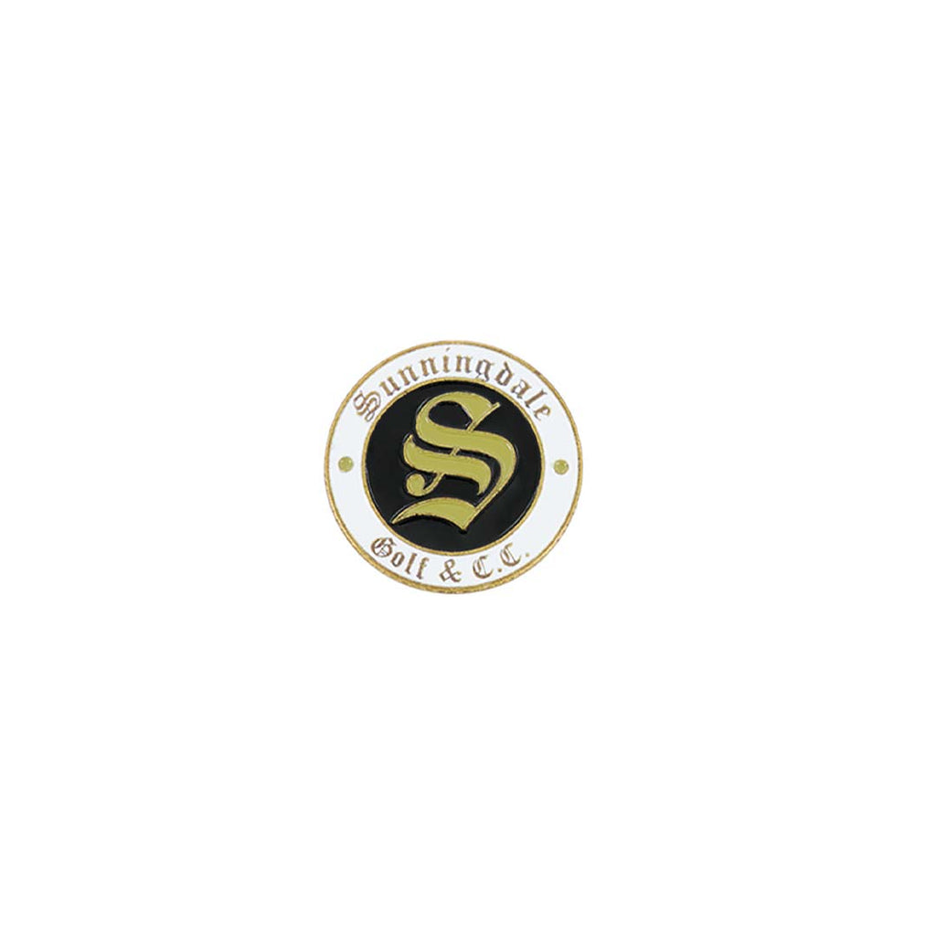 ahead - Sunningdale Golf and Country Club Ball Markers (SUNNINGDALE-WHT-BLK)