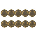 ahead - Teulon Golf & Country Club Ball Markers (BM4 TEVLON-BRSS)