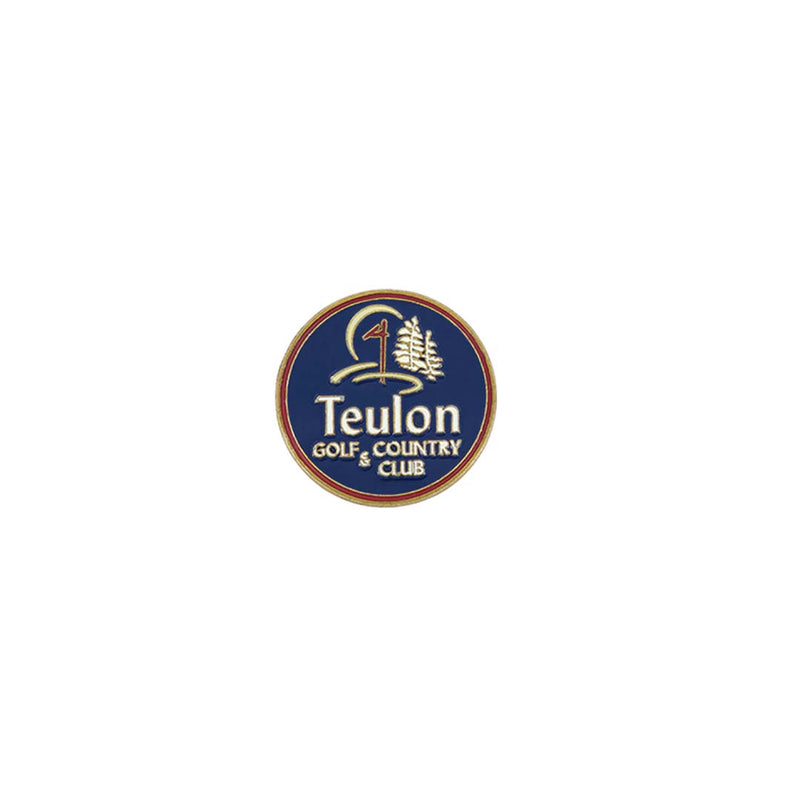 ahead - Teulon Golf & Country Club Ball Markers (BM4 TEVLON-NVY)